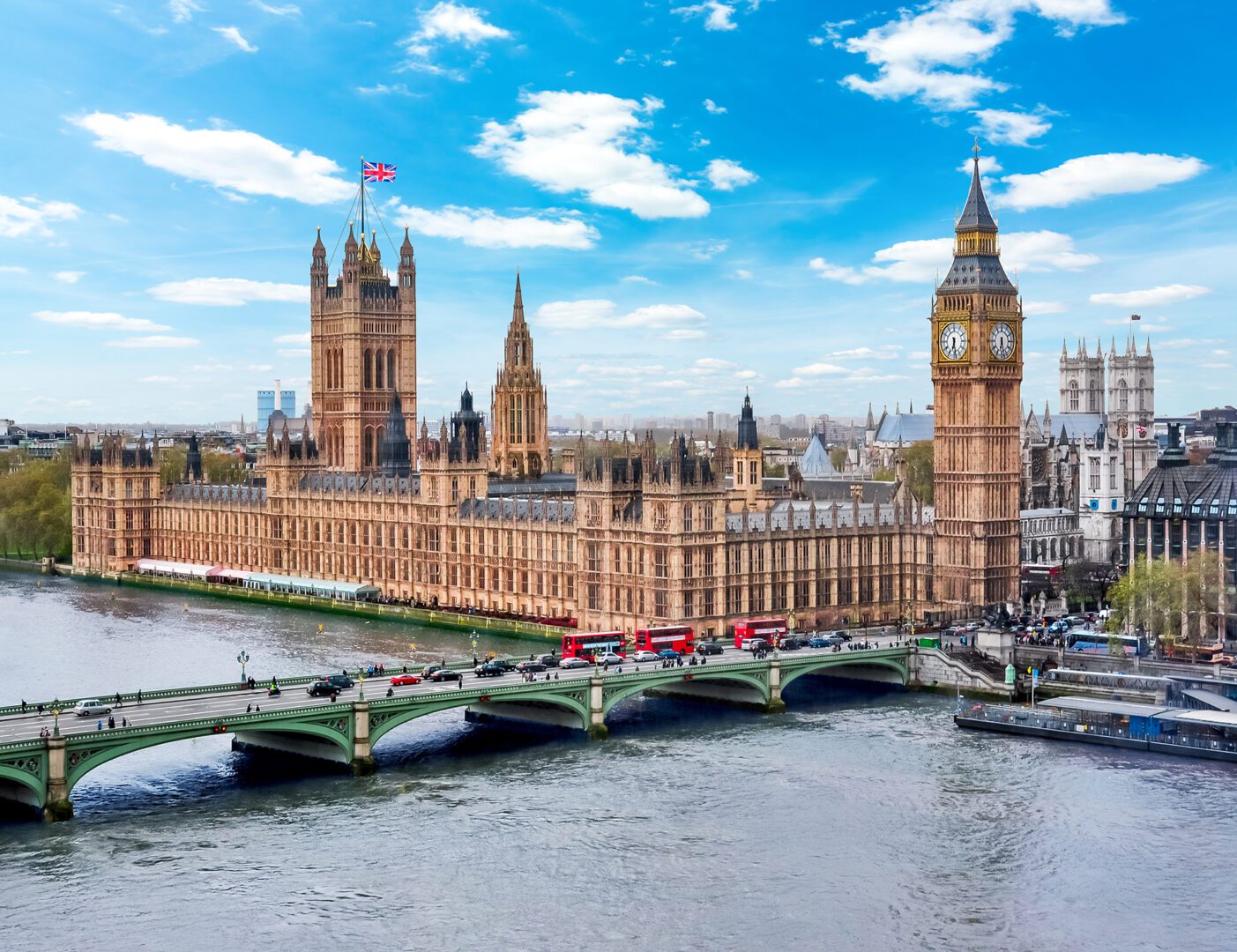 Houses of Parliament (Westminster palace) and Big Ben tower