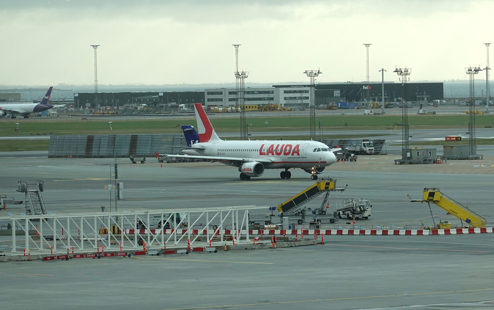 Lauda Air Copenhagen airport Mark Yazer