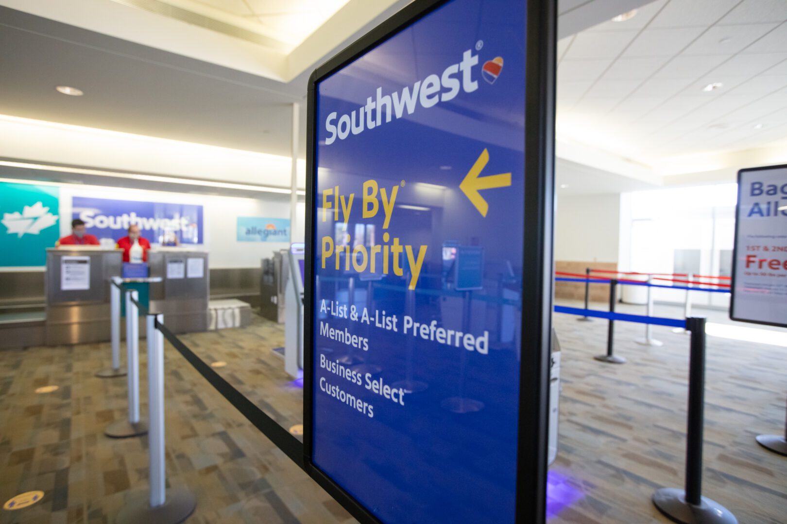 Southwest Airlines at Palm Springs International Airport