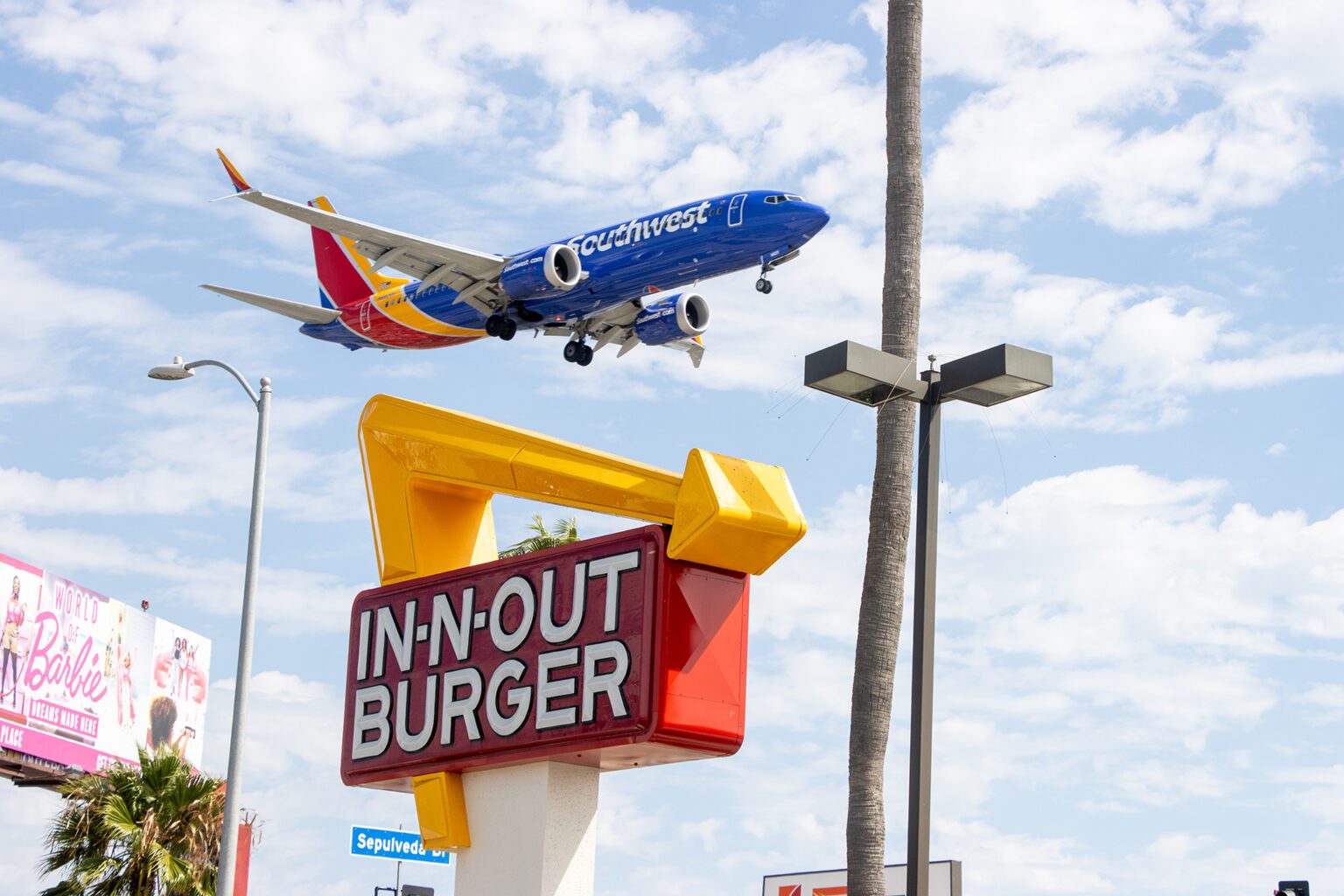 Southwest Plane in LA