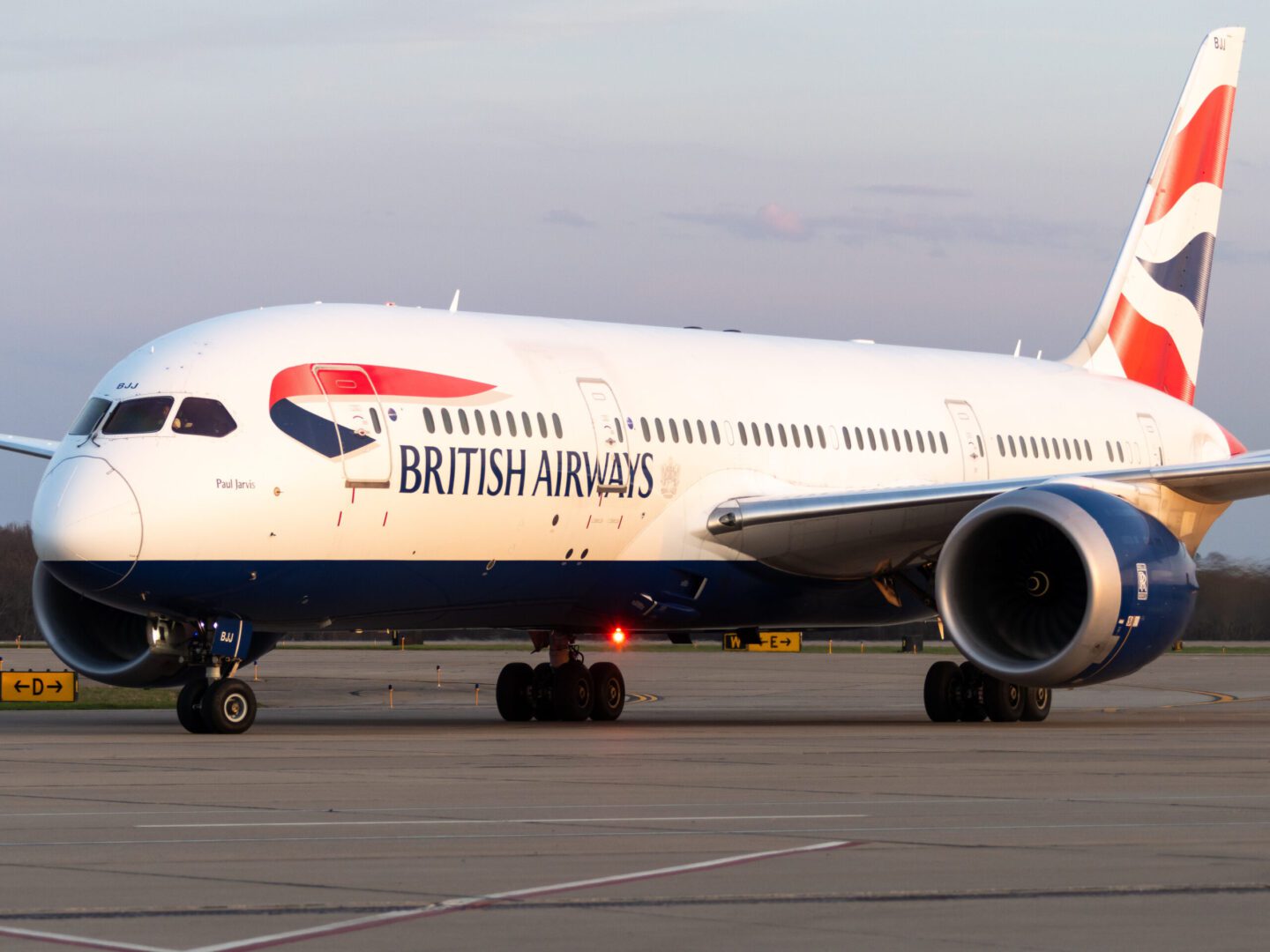 british airways 787 pittsburgh